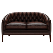 Blake 2 Sits Chesterfield Soffa Antique Brown
