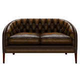 Blake 2 Sits Chesterfield Soffa Antique Gold