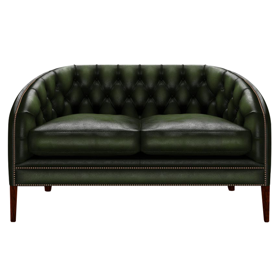Blake 2 Sits Chesterfield Soffa Antique Green