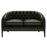 Blake 2 Sits Chesterfield Soffa Antique Green
