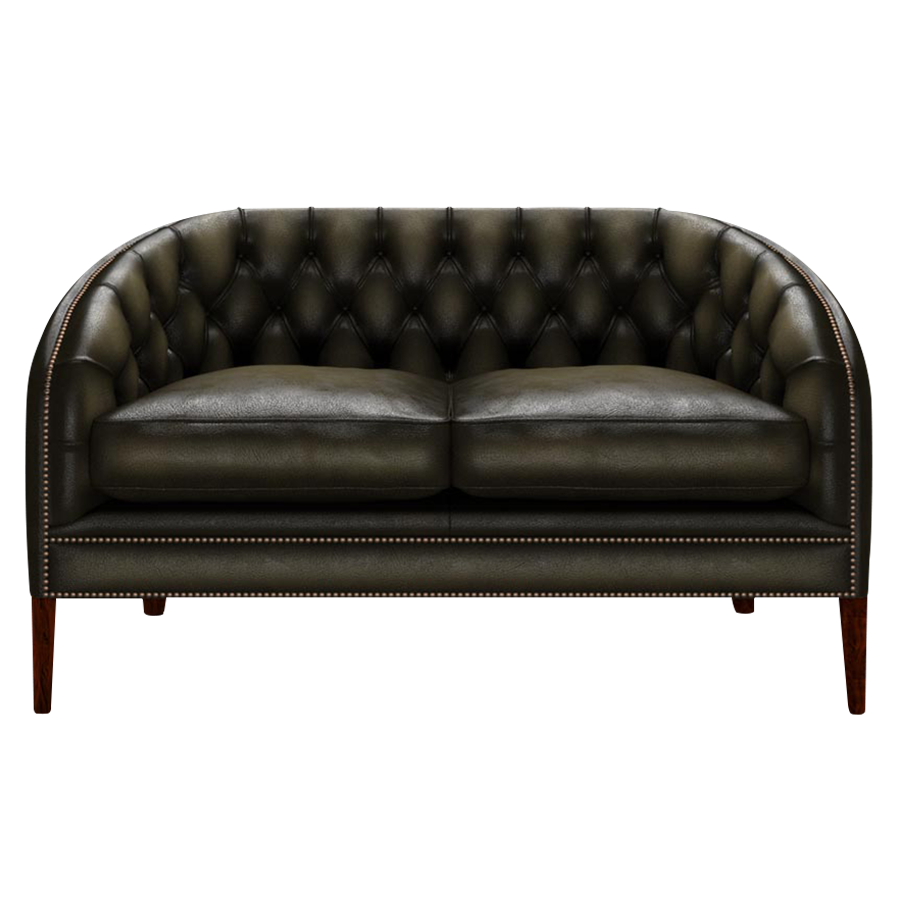 Blake 2 Sits Chesterfield Soffa Antique Olive