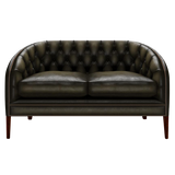 Blake 2 Sits Chesterfield Soffa Antique Olive