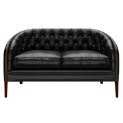 Blake 2 Sits Chesterfield Soffa Birch Black