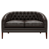 Blake 2 Sits Chesterfield Soffa Birch Brown
