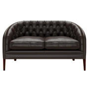 Blake 2 Sits Chesterfield Soffa Birch Brown