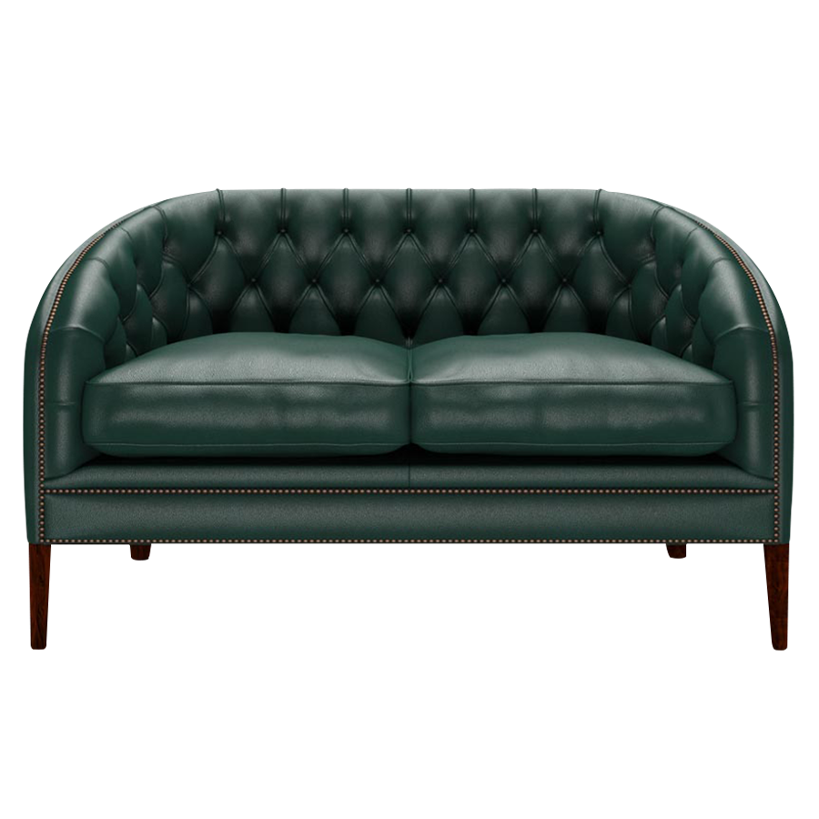 Blake 2 Sits Chesterfield Soffa Birch Forest Green