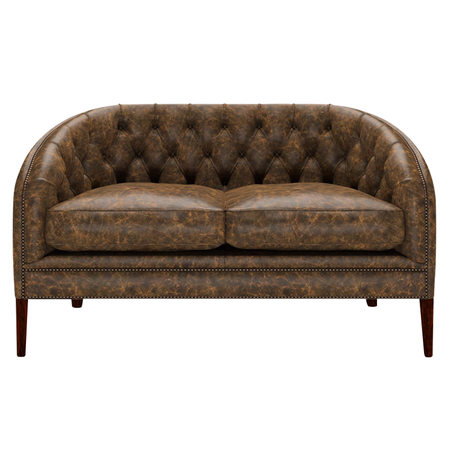 Blake 2 Sits Chesterfield Soffa Etna Brandy