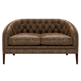 Blake 2 Sits Chesterfield Soffa Etna Brandy