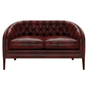 Blake 2 Sits Chesterfield Soffa Etna Red