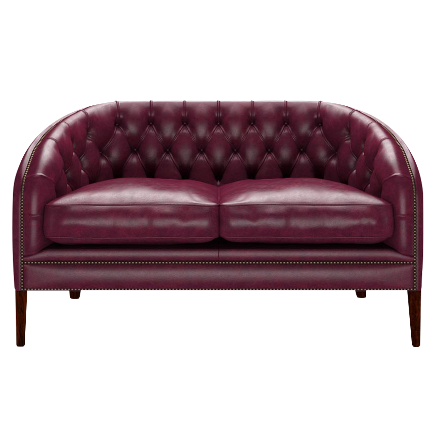 Blake 2 Sits Chesterfield Soffa Old English Burgundy