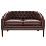 Blake 2 Sits Chesterfield Soffa Old English Dark Brown
