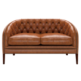 Blake 2 Sits Chesterfield Soffa Old English Saddle