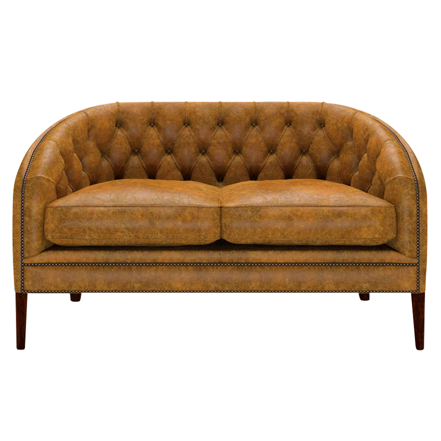 Blake 2 Sits Chesterfield Soffa Tudor Mustard