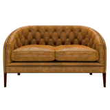 Blake 2 Sits Chesterfield Soffa Tudor Mustard