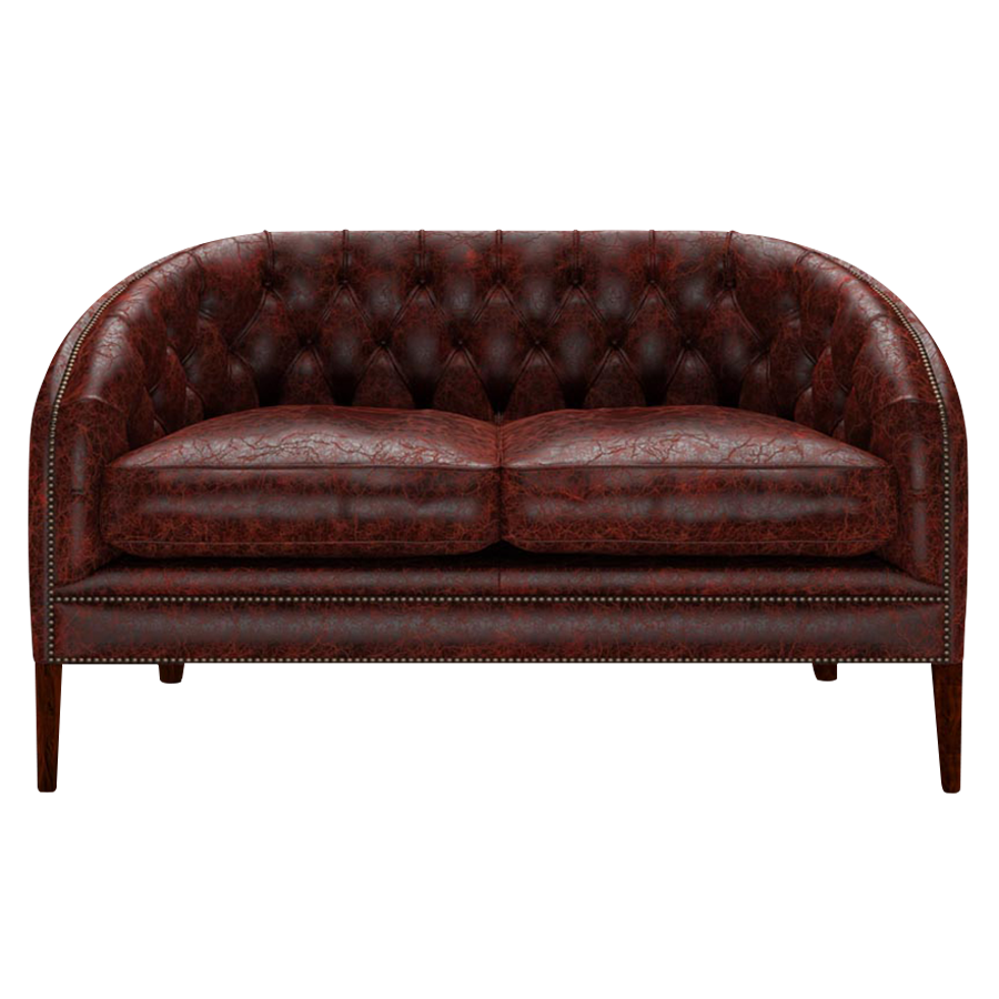 Blake 2 Sits Chesterfield Soffa Tudor Oxblood