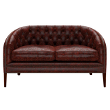 Blake 2 Sits Chesterfield Soffa Tudor Oxblood