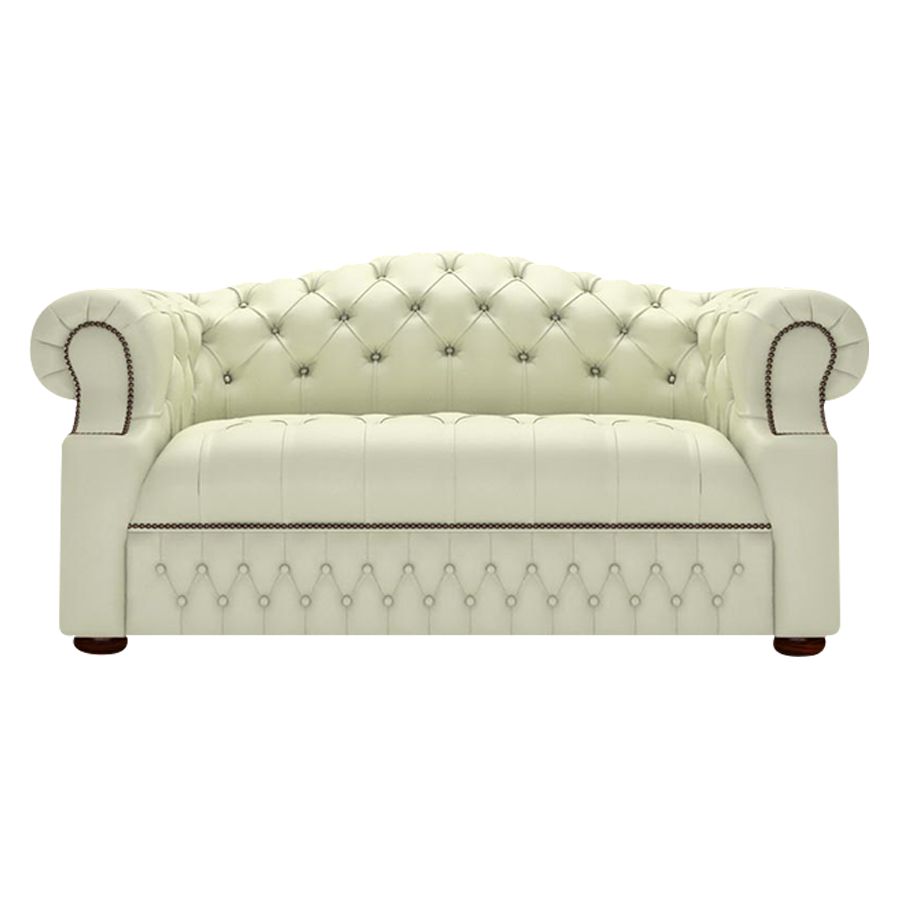 Blanchard 2 Sits Chesterfield Soffa Birch Cream