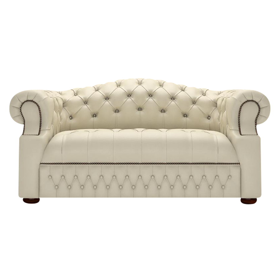 Blanchard 2 Sits Chesterfield Soffa Birch Ivory