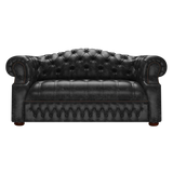 Blanchard 2 Sits Chesterfield Soffa Etna Black