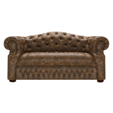 Blanchard 2 Sits Chesterfield Soffa Etna Brandy