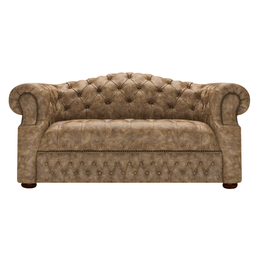 Blanchard 2 Sits Chesterfield Soffa Etna Camel