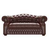 Blanchard 2 Sits Chesterfield Soffa OId English Dark Brown