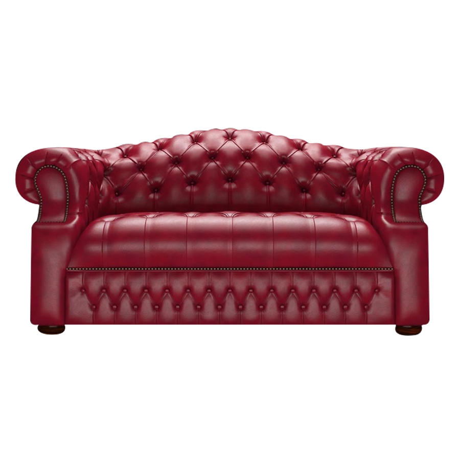 Blanchard 2 Sits Chesterfield Soffa Old English Gamay