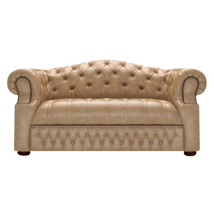 Blanchard 2 Sits Chesterfield Soffa Old English Parchment