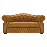 Blanchard 2 Sits Chesterfield Soffa Tudor Mustard