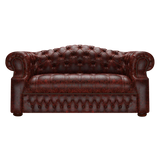 Blanchard 2 Sits Chesterfield Soffa Tudor Oxblood