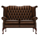 Byron 2 Sits Chesterfield Soffa Antique Autumn Tan