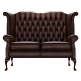Byron 2 Sits Chesterfield Soffa Antique Brown