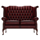 Byron 2 Sits Chesterfield Soffa Antique Red