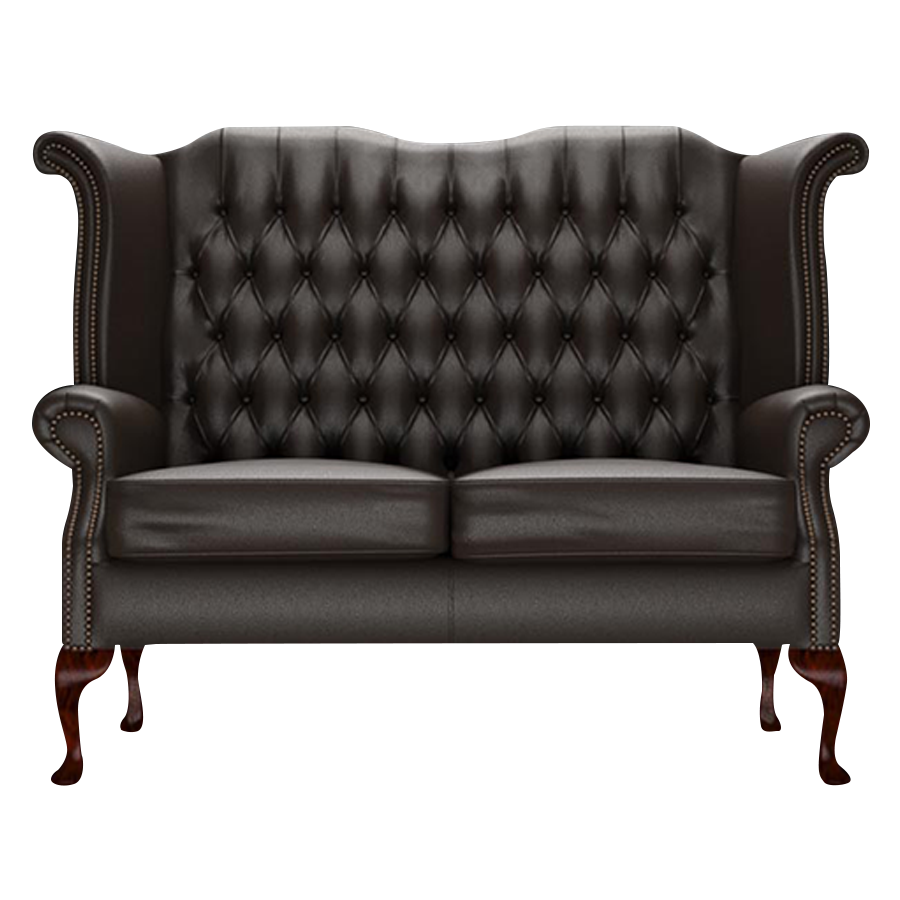 Byron 2 Sits Chesterfield Soffa Birch Brown