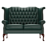 Byron 2 Sits Chesterfield Soffa Birch Forest Green