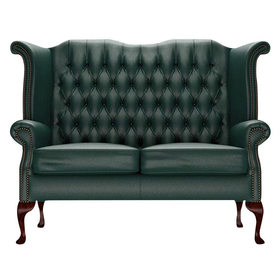 Load image into Gallery viewer, Byron 2 Sits Chesterfield Soffa Birch Forest Green
