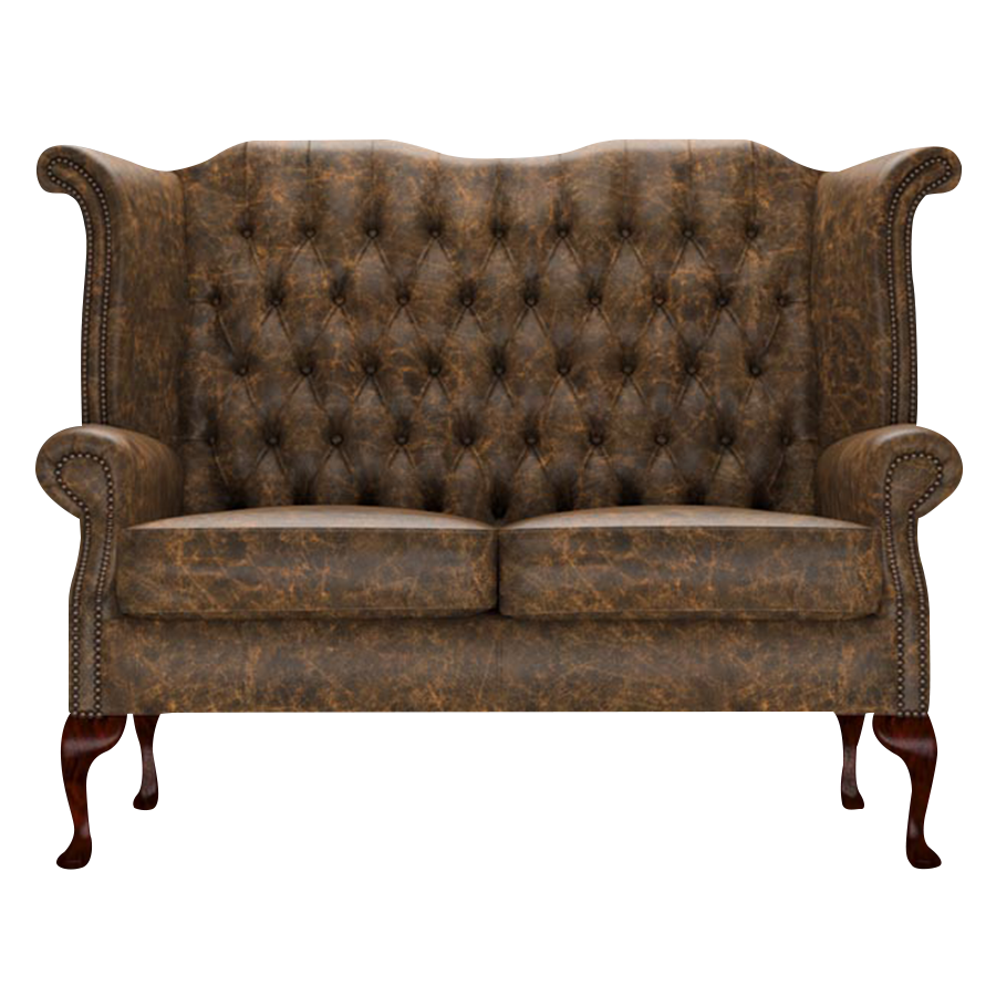 Byron 2 Sits Chesterfield Soffa Etna Brandy