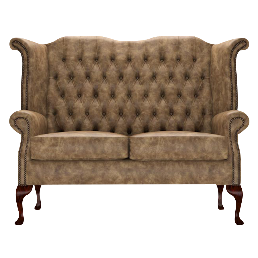 Byron 2 Sits Chesterfield Soffa Etna Camel