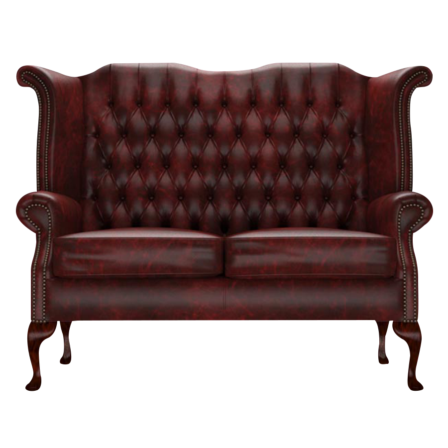 Byron 2 Sits Chesterfield Soffa Etna Red