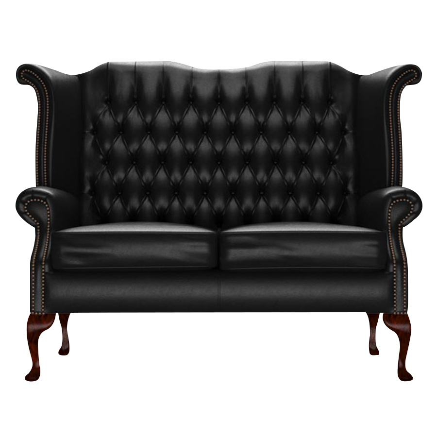 Byron 2 Sits Chesterfield Soffa Old English Black
