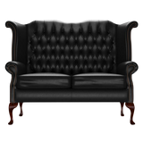 Byron 2 Sits Chesterfield Soffa Old English Black