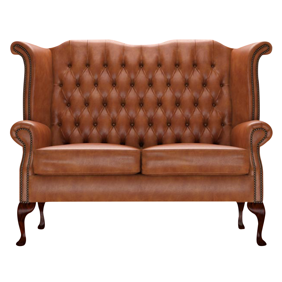 Byron 2 Sits Chesterfield Soffa Old English Bruciato