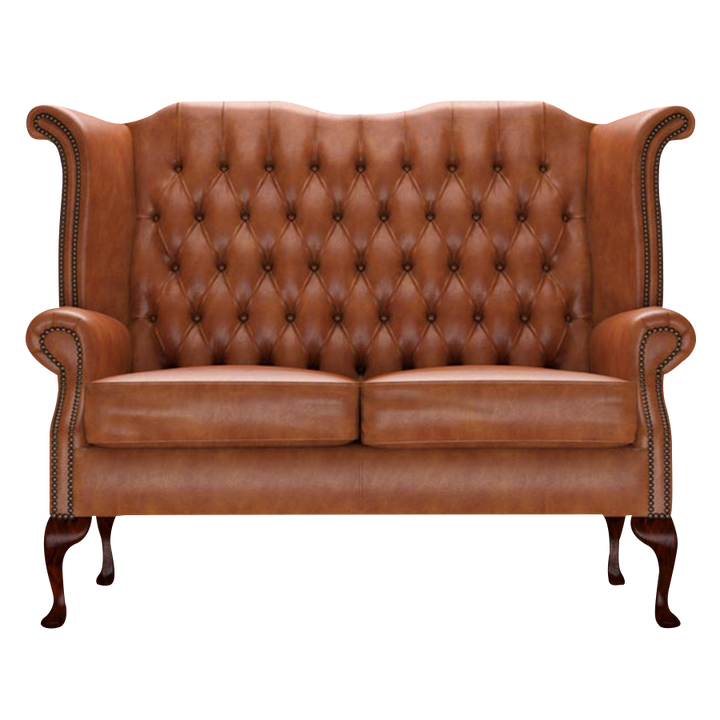 Byron 2 Sits Chesterfield Soffa Old English Bruciato