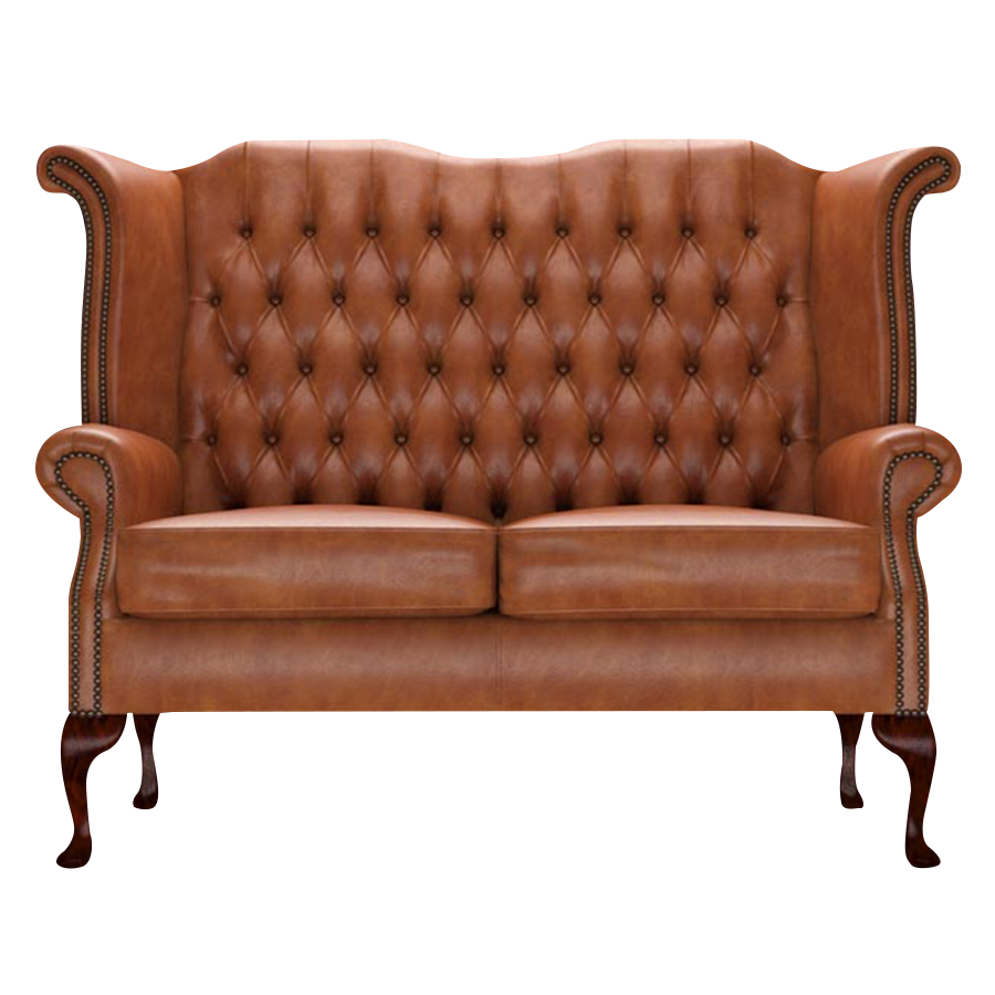 Load image into Gallery viewer, Byron 2 Sits Chesterfield Soffa Old English Bruciato
