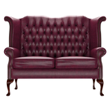 Byron 2 Sits Chesterfield Soffa Old English Burgundy