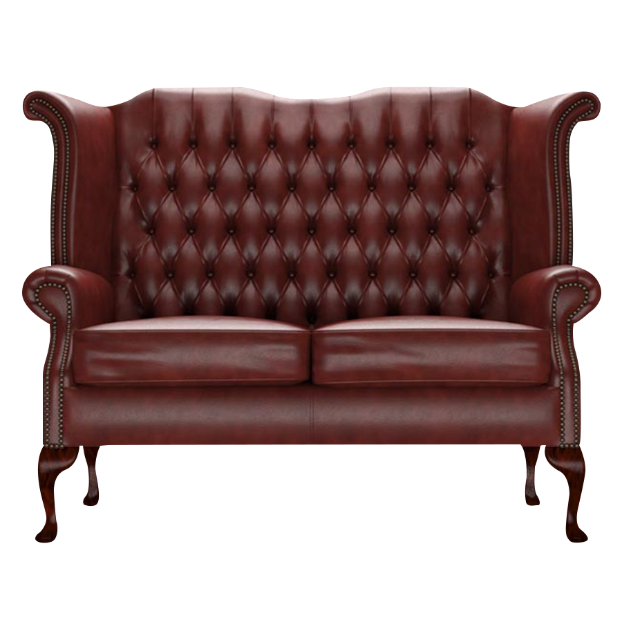 Byron 2 Sits Chesterfield Soffa Old English Chestnut