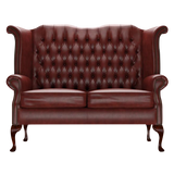 Byron 2 Sits Chesterfield Soffa Old English Chestnut