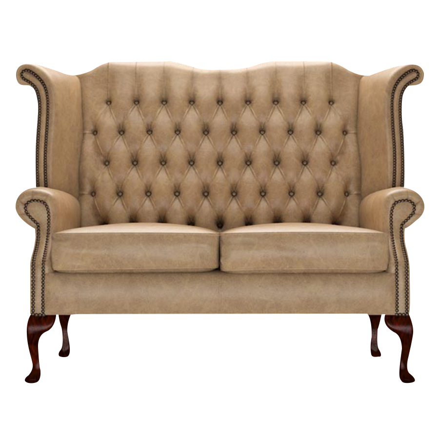 Byron 2 Sits Chesterfield Soffa Old English Parchment
