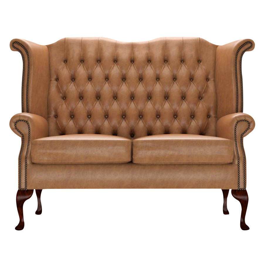 Load image into Gallery viewer, Byron 2 Sits Chesterfield Soffa Old English Tan

