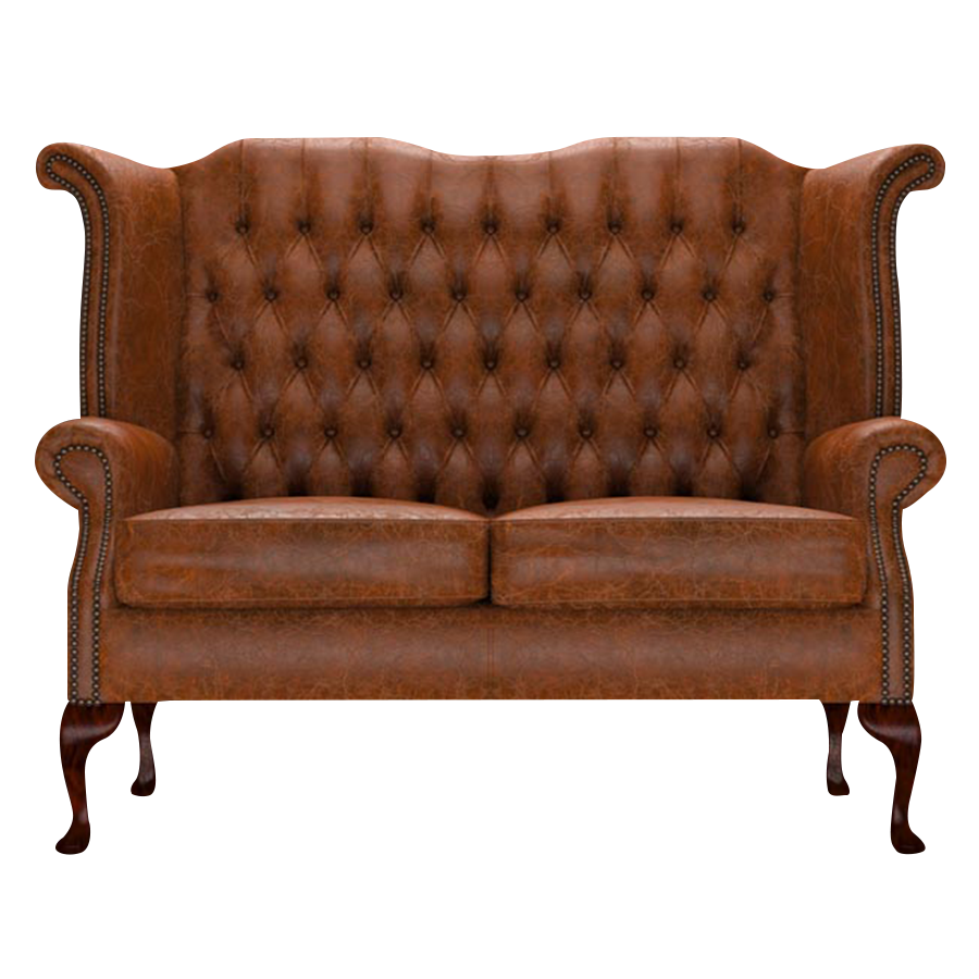 Load image into Gallery viewer, Byron 2 Sits Chesterfield Soffa Tudor Chestnut
